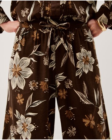 Monsoon Esther Floral Wide Leg Trousers