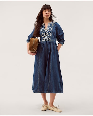 Monsoon Betty Denim Midi Dress