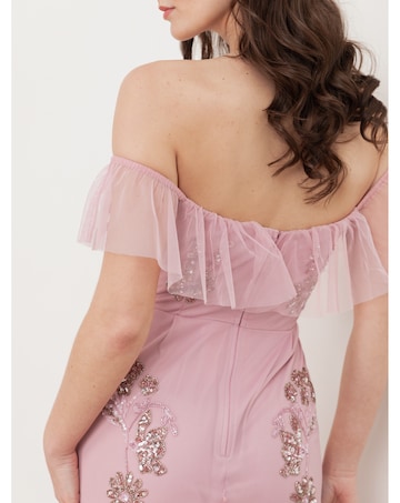 Maya Deluxe Embellished  Dress