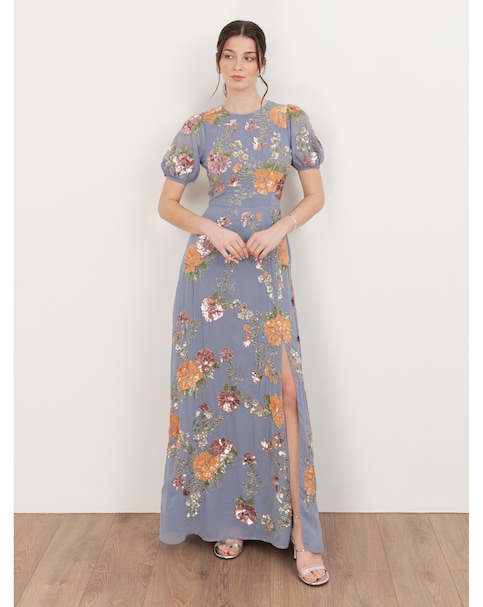 Maya Deluxe Embellished  Dress