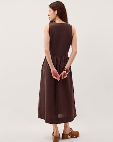 Monsoon Lily Square Neck Midi Dress