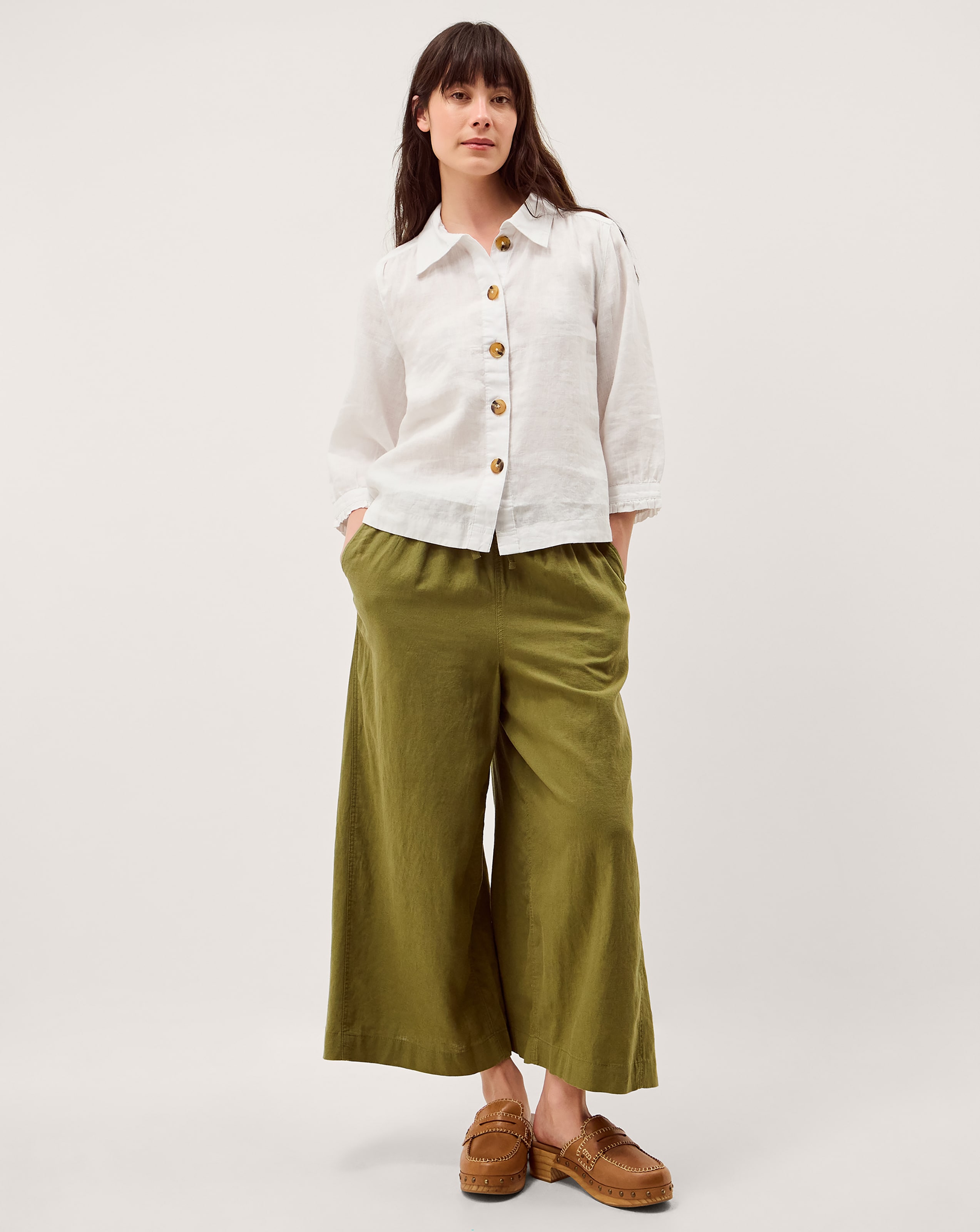 New In - Monsoon Emelia Linen Shirt
