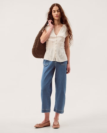 Monsoon Frannie Square Collar Top