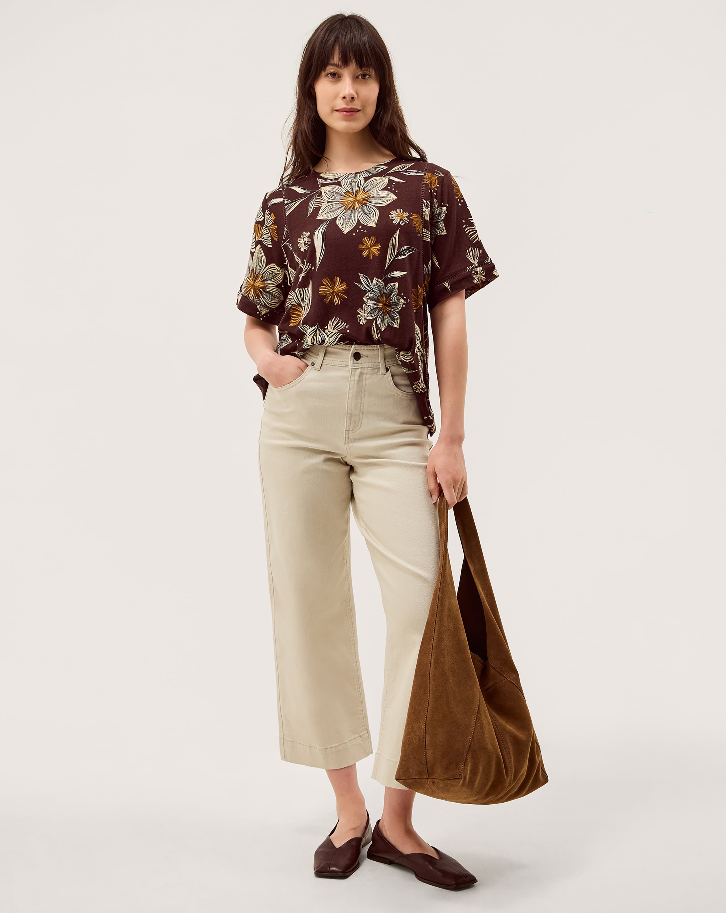 New In - Monsoon Esther Floral T-Shirt