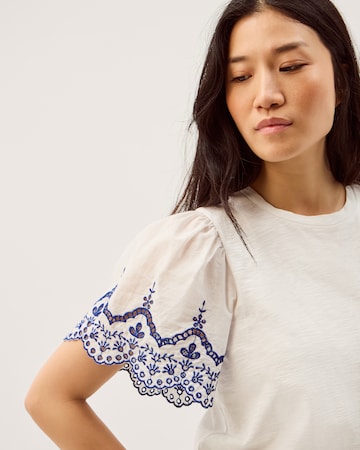 Monsoon Bree Broderie Jersey T-Shirt