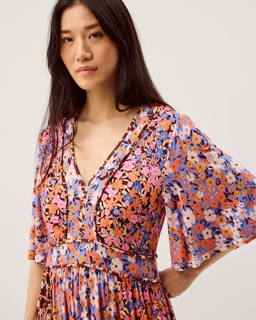 Monsoon Ceri Floral Jersey Midi Dress