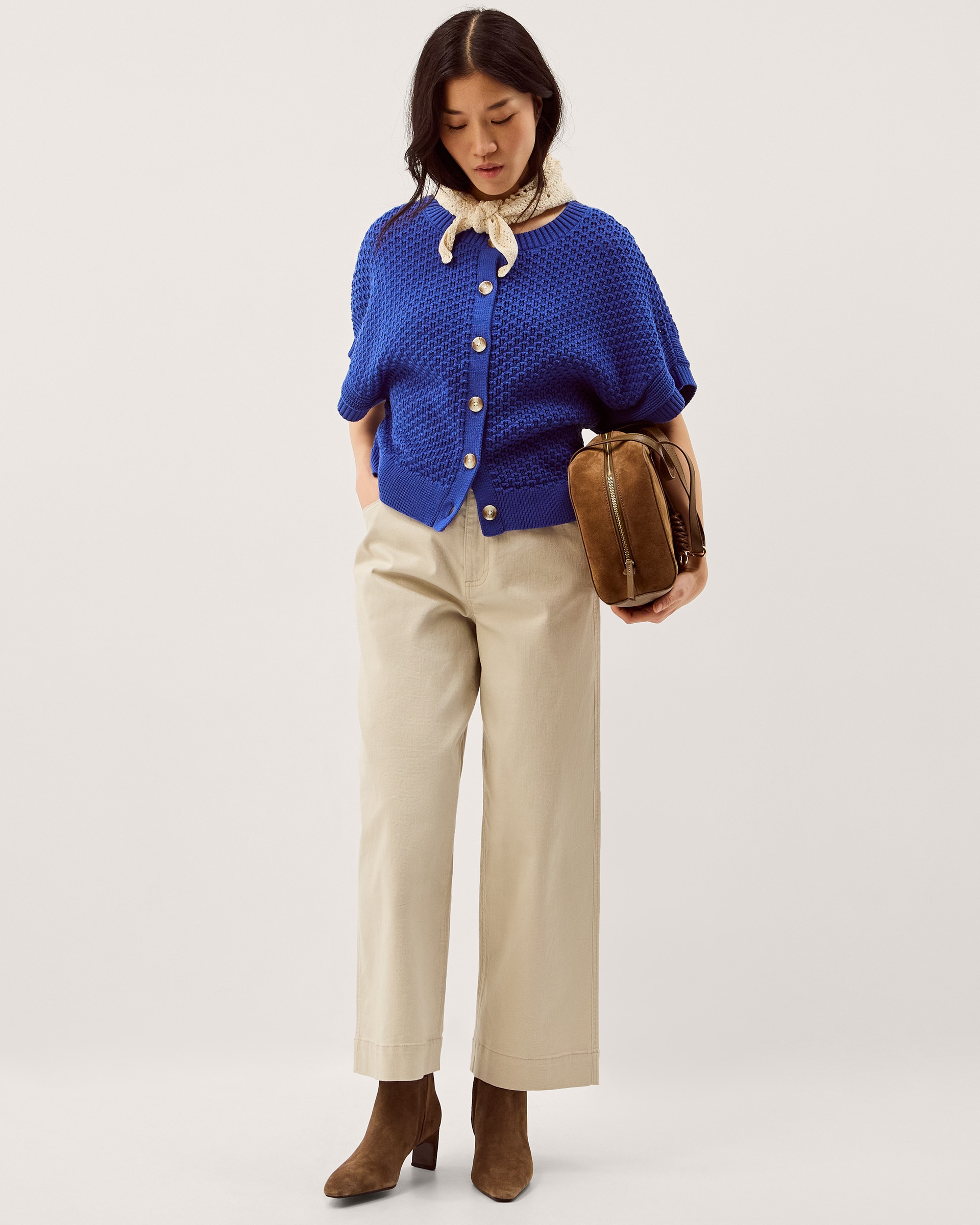 New In - Monsoon Sienna Short Sleeve Cardigan