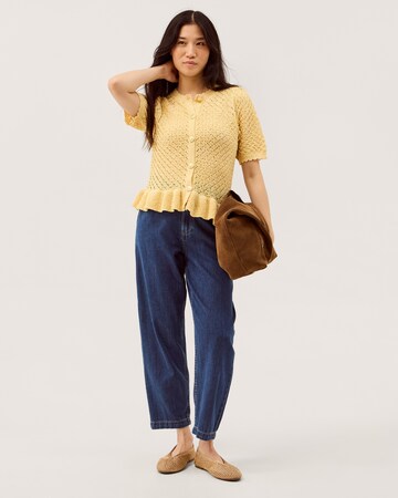 Monsoon Shea Ruffle Knit Cardigan