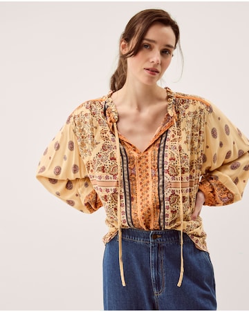 Monsoon Ines Floral Print Blouse