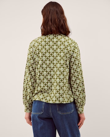 Monsoon Kalani Geometric Jersey Blouse