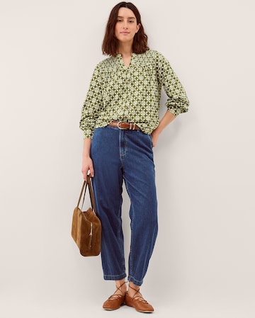 Monsoon Kalani Geometric Jersey Blouse