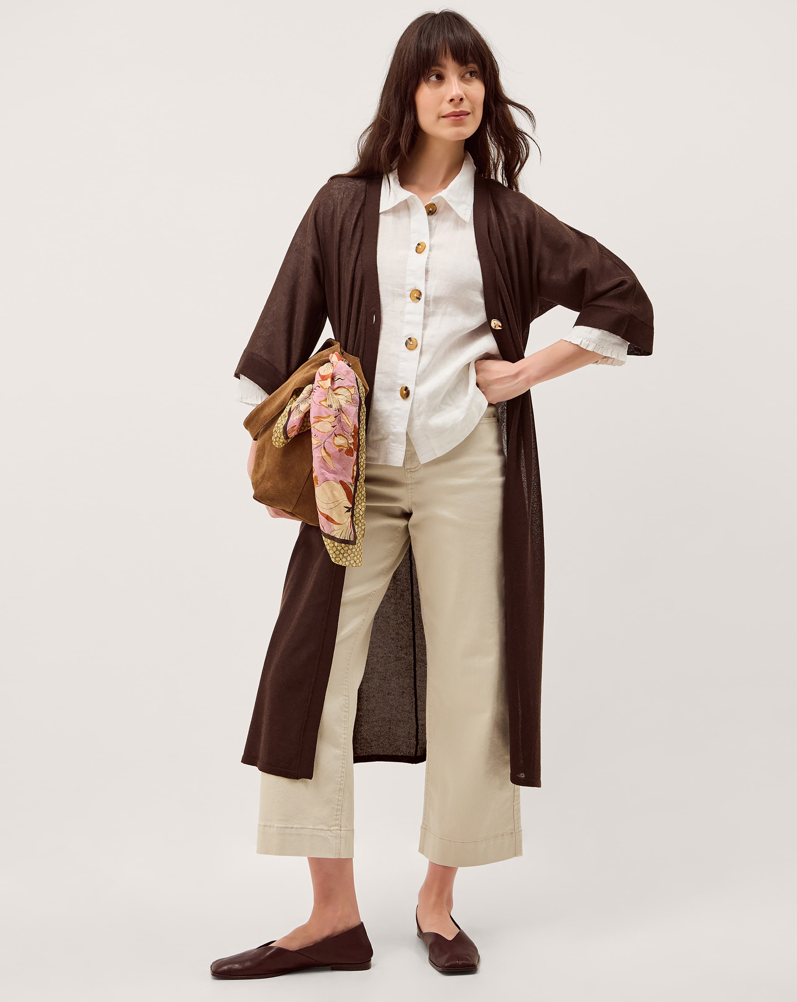 New In - Monsoon Lo Longline Cardigan