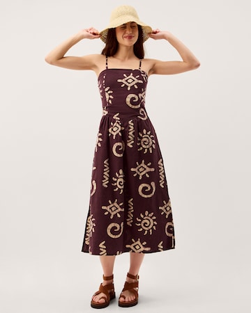 Monsoon Mafalda Print Bandeau Midi Dress