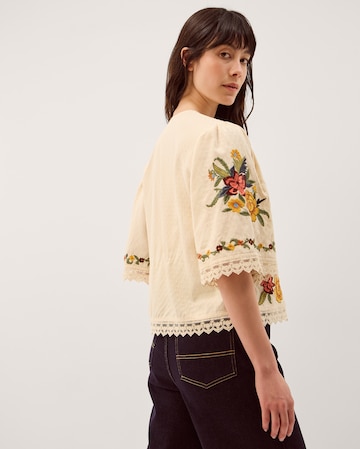 Monsoon Yvette Floral Lace Top