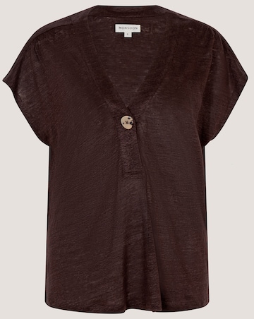 Monsoon Lucy Linen T-Shirt