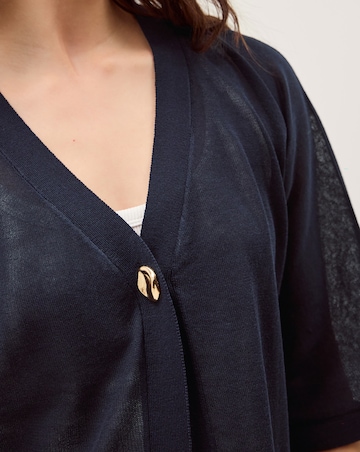 Monsoon Beth Short Sleeve Cardigan