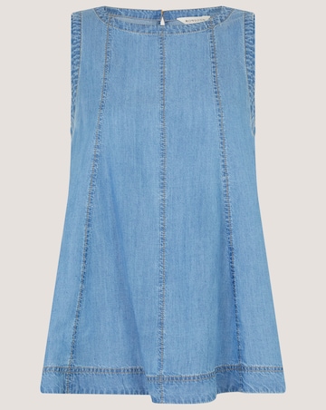 Monsoon Daria Chambray Joggers