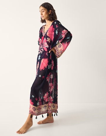 Monsoon Abbie Floral Print Kaftan