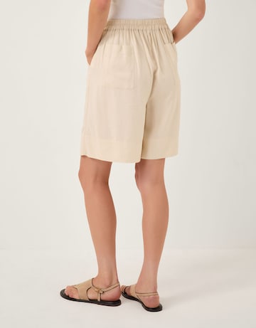 Monsoon Lucy Linen Blend Longline Shorts