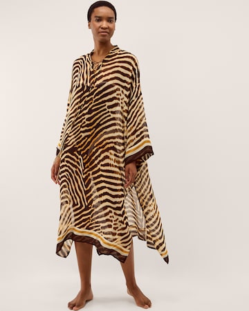 Monsoon Clarissa Animal Print Midi Kaftan