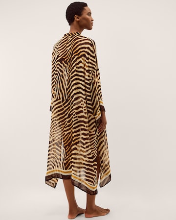 Monsoon Clarissa Animal Print Midi Kaftan
