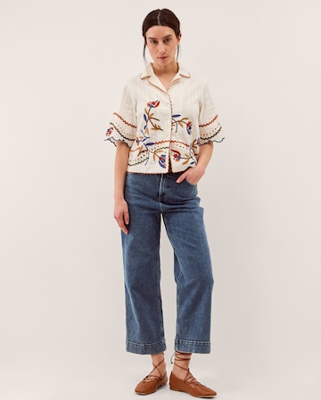 Monsoon Polly Floral Embroidered Shirt