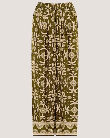 Monsoon Thalia Floral Wide Leg Trousers