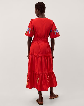 Monsoon Emma Floral Midi Dress