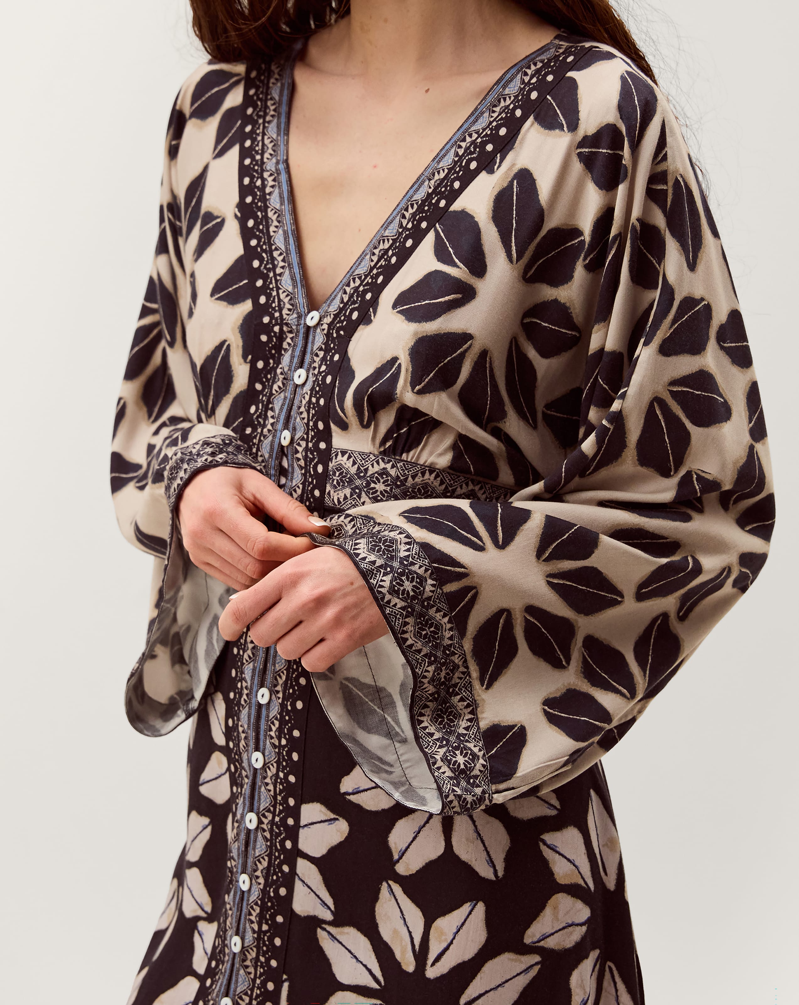 Monsoon Ellison Floral Midi Dress