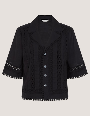 Monsoon Irina Lace Trim Shirt