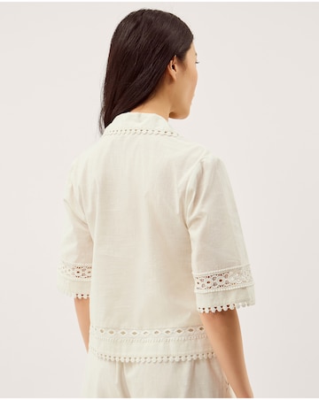 Monsoon Irina Lace Trim Shirt