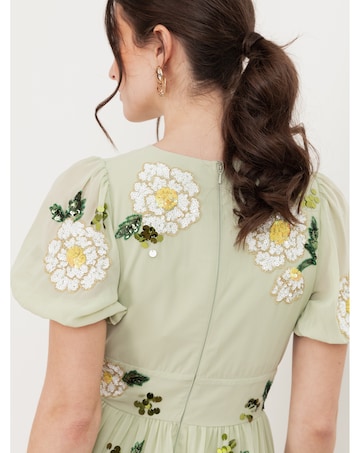 Maya Deluxe Embellished Midaxi Dress