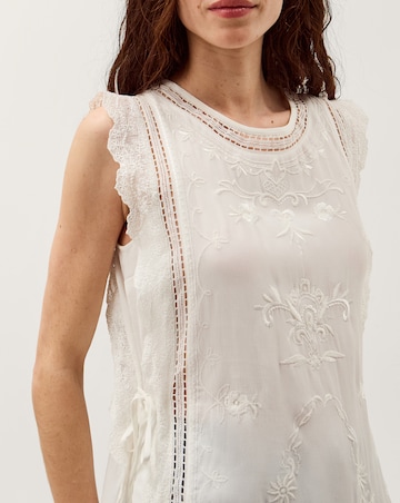 Monsoon Taylor Sleeveless Lace Top