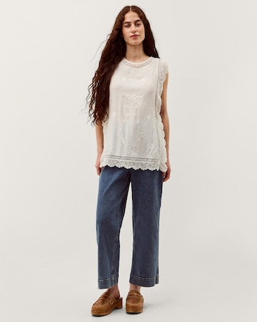 Monsoon Taylor Sleeveless Lace Top