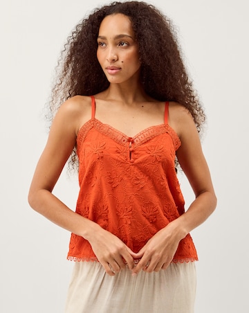Monsoon Rosie Embroidered Cami Top
