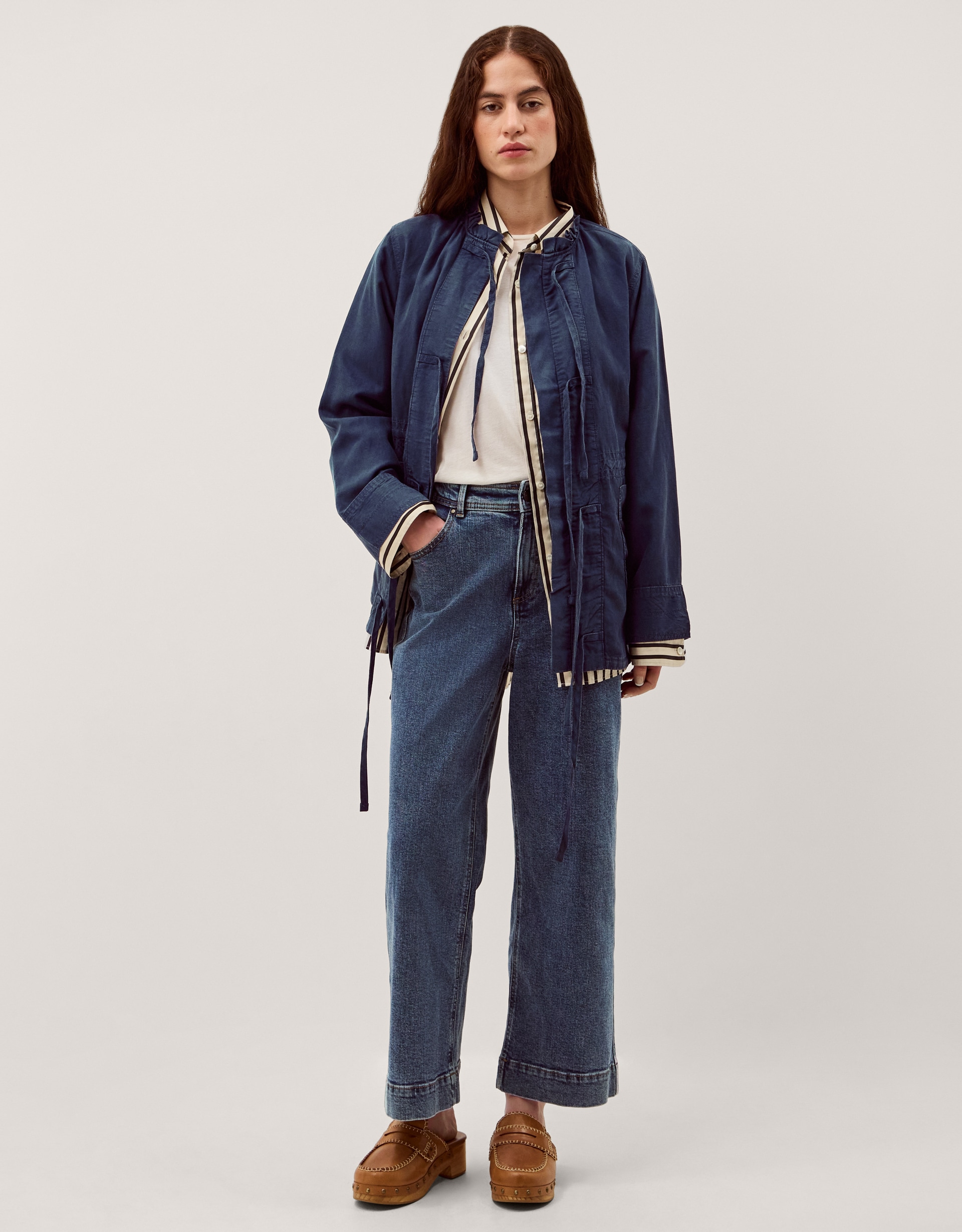 New In - Monsoon Felicity Linen Blend Jacket