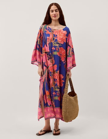 Monsoon Carmen Floral Print Midi Kaftan