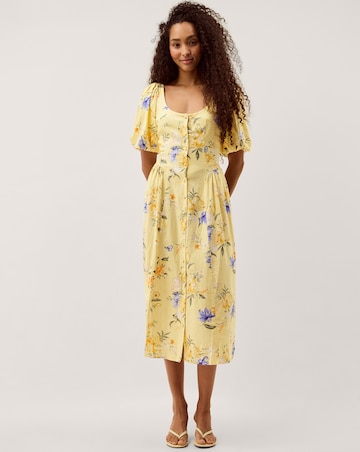 Monsoon Etta Floral Midi Dress