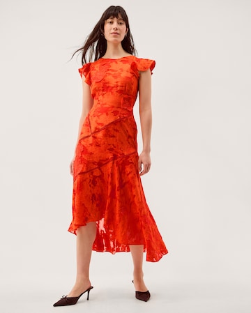 Monsoon Josie Jacquard Floral Midi Dress