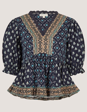 Monsoon Stacee Print Jersey Top