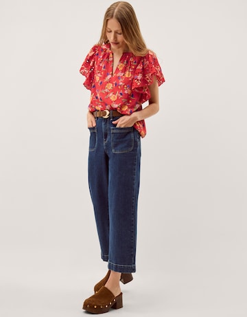 Monsoon Libby Floral Print Jersey Top