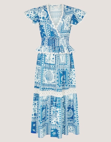 Monsoon Soleil Print Midi Dress