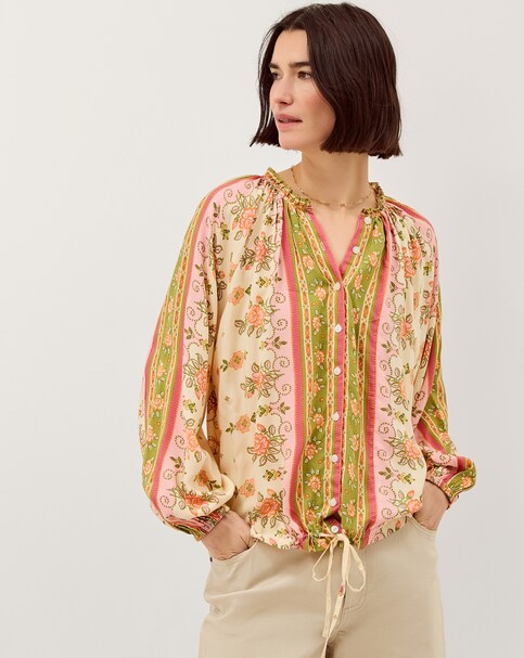 Monsoon Eline Floral Print Blouse