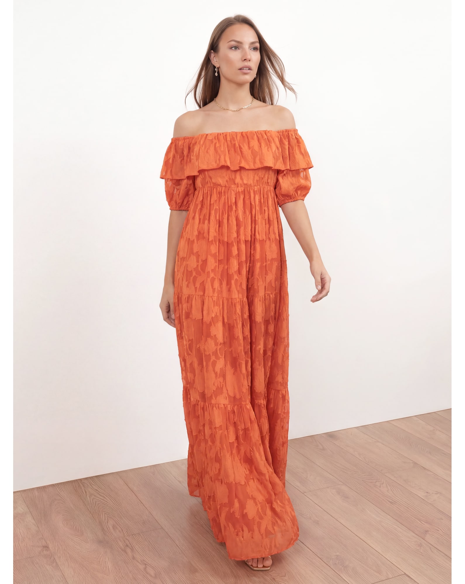 New In - Anaya Burnout Fabric Dress