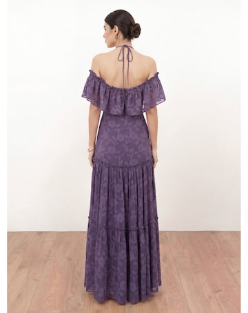 Anaya Burnout Fabric Dress