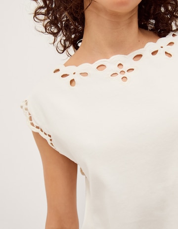Monsoon Gaia Floral Cutwork Top
