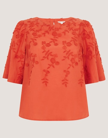 Monsoon Georgia Floral Embroidered Top