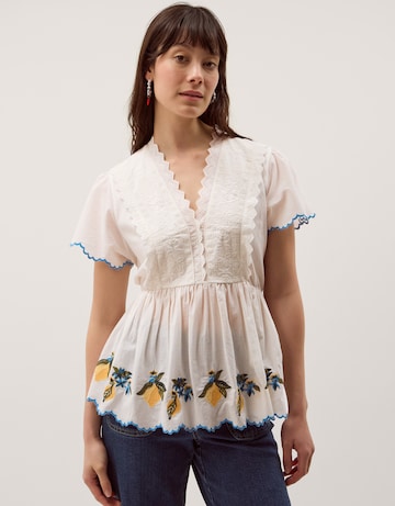 Monsoon Luna Lemon Jersey Top