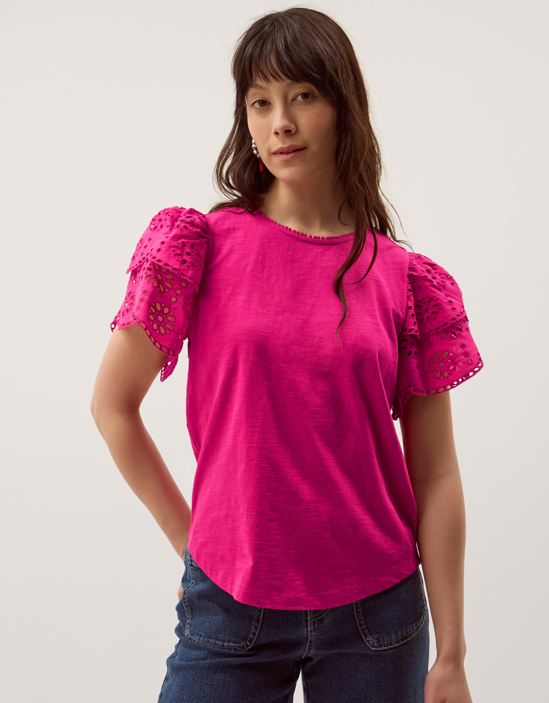 New In - Monsoon Bev Jersey T-Shirt