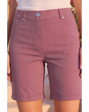Roman Turn Up Stretch Shorts